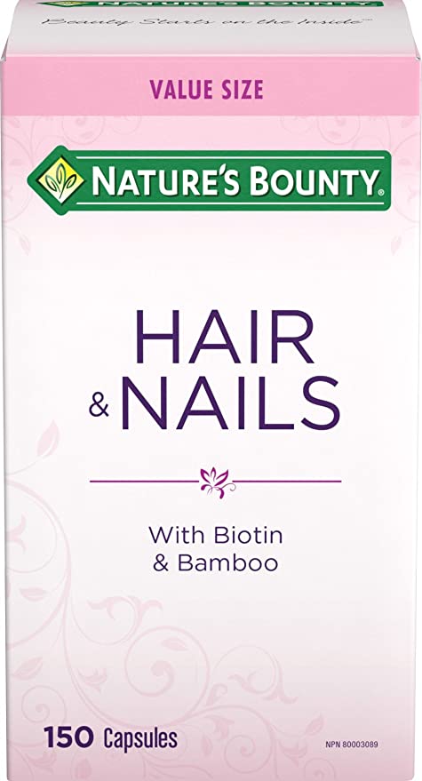 Natures Bounty Hair and Nails - 150 capsules - Simpsons Pharmacy
