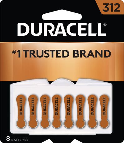 DURACELL Hearing Aid Batteries 312 - 8s - Simpsons Pharmacy
