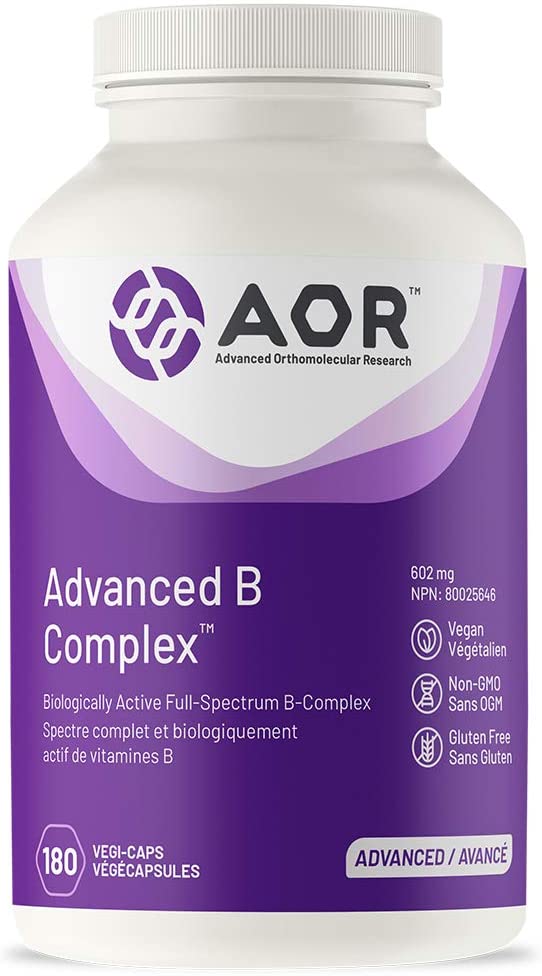 AOR Advanced B Complex 180 capsules - Simpsons Pharmacy
