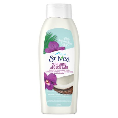 St. Ives Softening Coconut and Orchid Body Wash 709ml - Simpsons Pharmacy