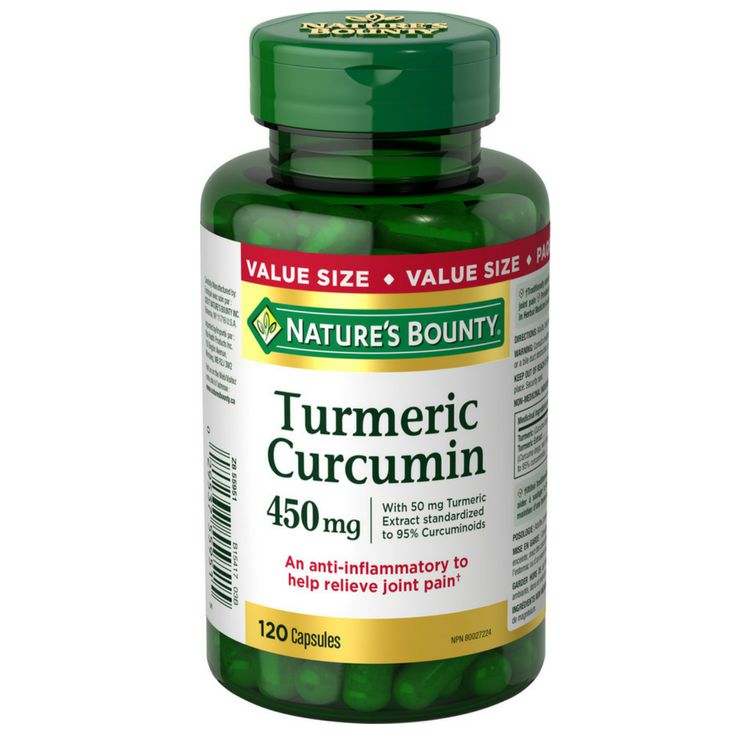 Nature's Bounty Turmeric Curcumin - 120 capsules - Simpsons Pharmacy