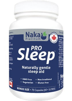 Naka Platinum PRO Sleep - 75 capsules - Simpsons Pharmacy