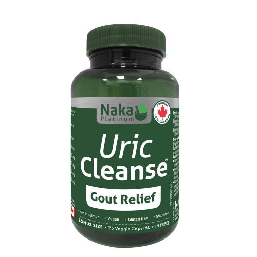 Naka Platinum Uric Cleanse Gout Relief - 75 capsules - Simpsons Pharmacy