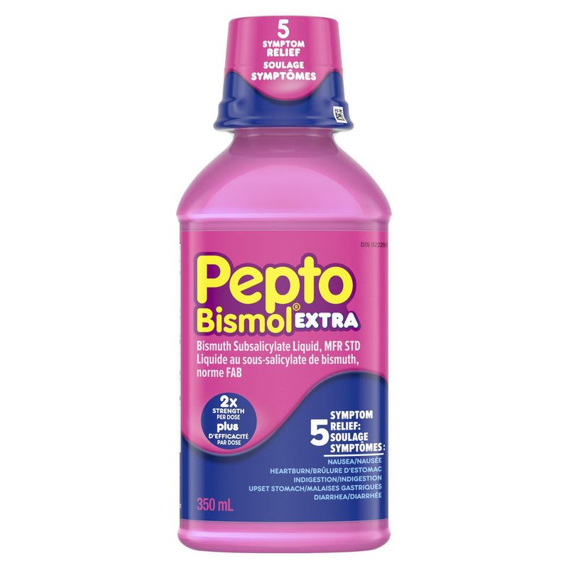 Pepto Bismol Extra Strength - 350mL - Simpsons Pharmacy