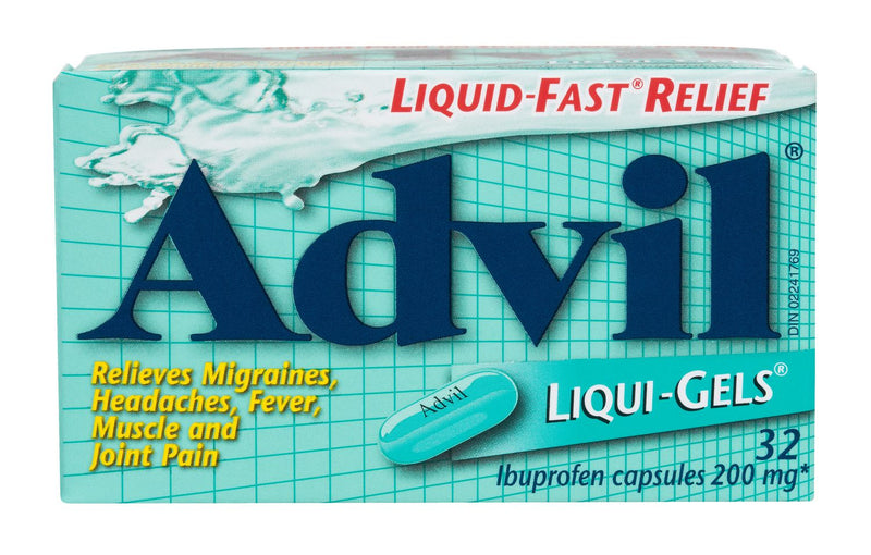 Advil Ibuprofen Liqui-Gels 200mg - 32 Capsules - Simpsons Pharmacy