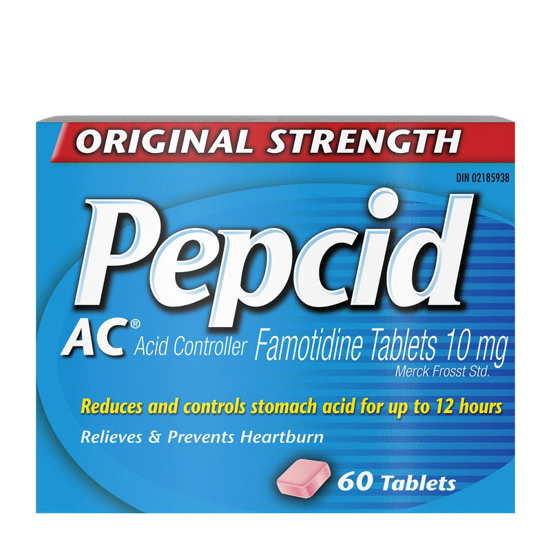 Pepcid AC Original Strength 10 mg - 60 tablets - Simpsons Pharmacy