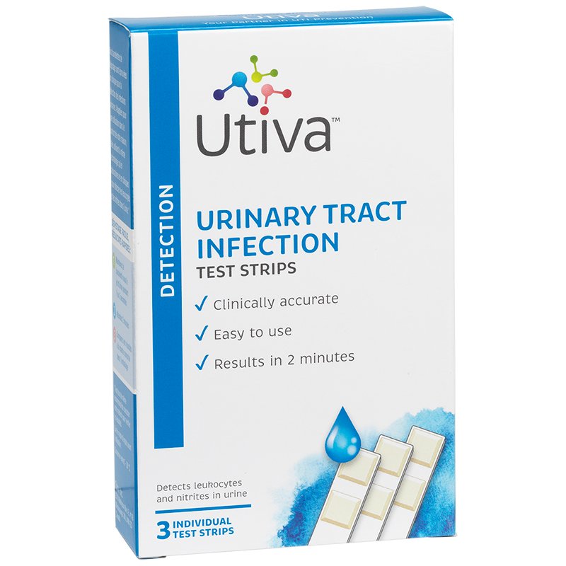 UTIVA UTI TEST STRIP 3'S - Simpsons Pharmacy