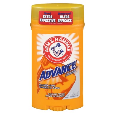ARM AND HAMMER ADVANCE UNSCENTED ANTIPERSPIRANT 73G - Simpsons Pharmacy
