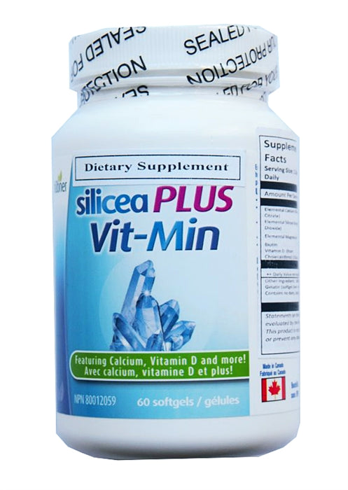 Silicea PLUS Vit-Min - 60 softgels - Simpsons Pharmacy