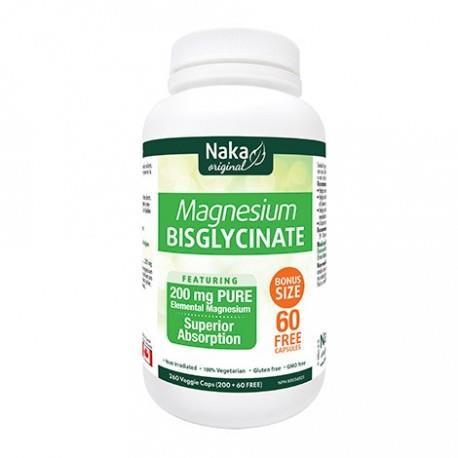 Naka Original Bisglycinate Magnesium - 200+60 free - Simpsons Pharmacy