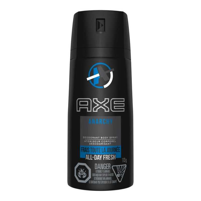 Axe Anarchy Deodorant Spray 113g - Simpsons Pharmacy