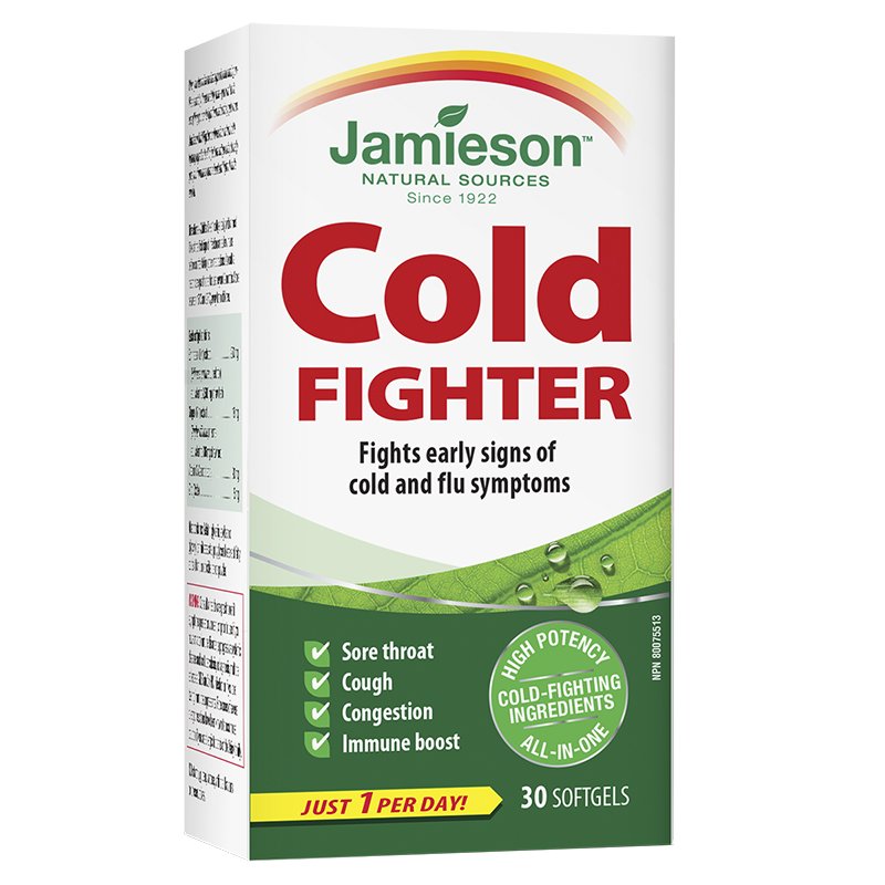 JAMIESON COLD FIGHTER GELCAP 30S - Simpsons Pharmacy