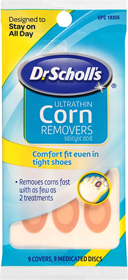 Dr. Scholl's Ultra Thin Corn Remover - 9 Medicated Disks - Simpsons Pharmacy