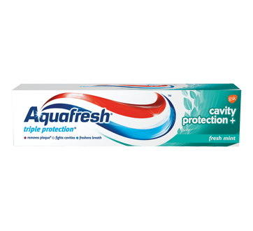 Aquafresh Triple Protection+ Cavity Protection Toothpaste - Fresh Mint 90mL - Simpsons Pharmacy