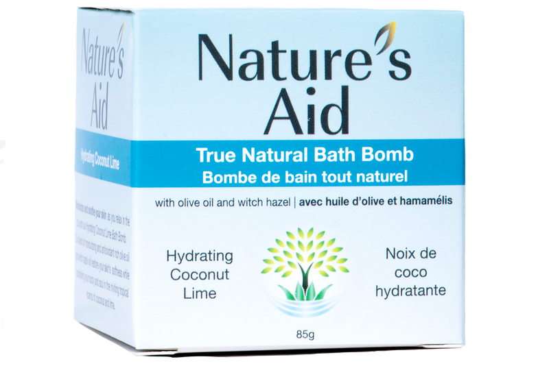 Nature's Aid Hydrating Bath Bomb Bath Bomb Coconut & Lime - Simpsons Pharmacy