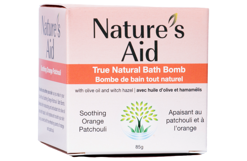 Nature's Aid Soothing Bath Bomb Bath Bomb Orange & Patchouli - Simpsons Pharmacy