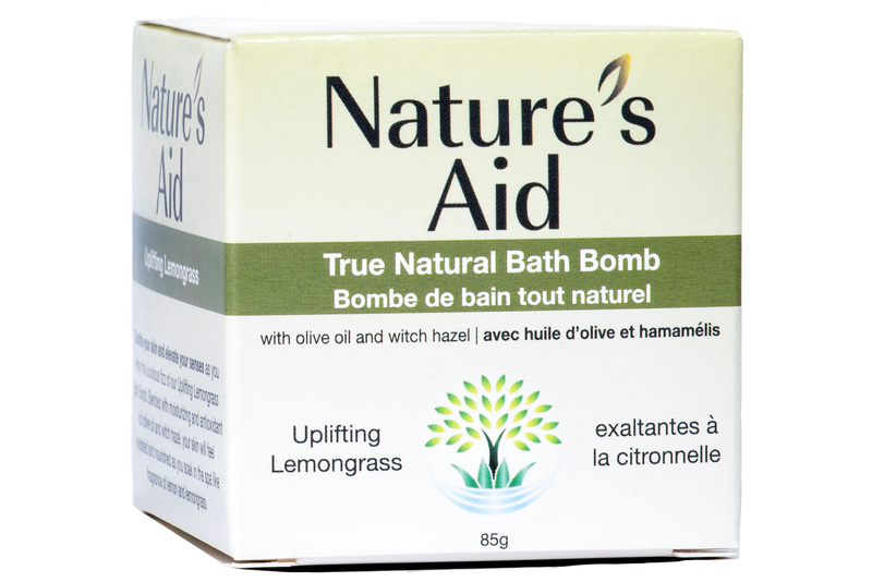 Nature's Aid Uplifting Lemongrass Bath Bomb - Simpsons Pharmacy