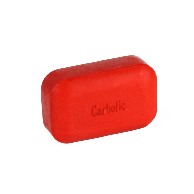 THE SOAP WORKS, CARBOLIC RED  (PHENIQUE ROUGE) SOAP BAR - Simpsons Pharmacy