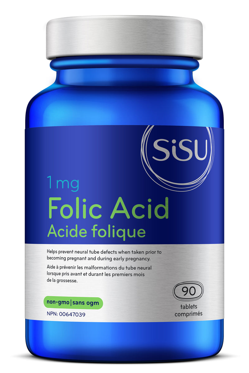 Folic Acid 1 mg SISU - Simpsons Pharmacy