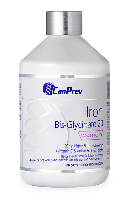 CanPrev Iron Bis-Glycinate 20 - Liquid - Simpsons Pharmacy