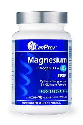 CanPrev Magnesium + Vegan D3 & K2 for Bones - Simpsons Pharmacy