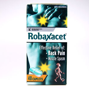 Robaxacet Regular Strength Back, Neck & Muscle Pain Relief - 40 Caplets - Simpsons Pharmacy