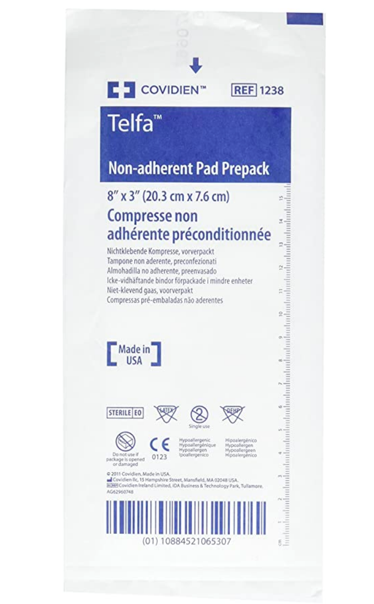 Telfa Non Adherent Pad 8" x 3" - Simpsons Pharmacy