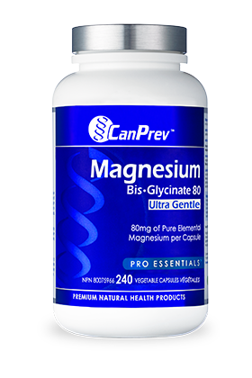 CanPrev Magnesium Bis-Glycinate 80 Ultra Gentle - 240 v-caps - Simpsons Pharmacy