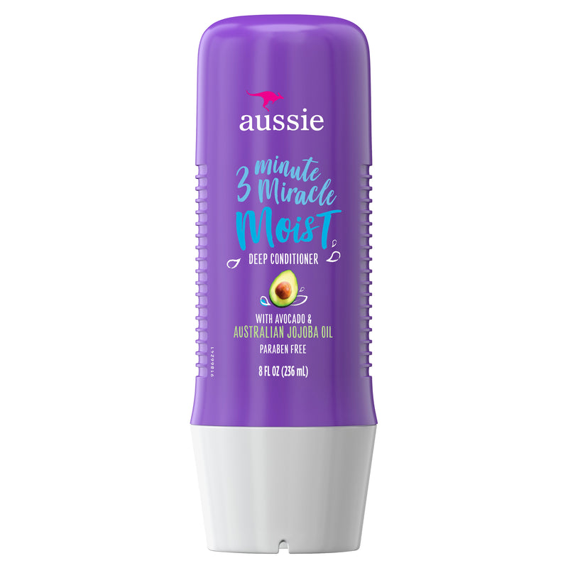 AUSSIE 3 MINUTE MIRACLE MOIST DEEP CONDITIONER 236ML - Simpsons Pharmacy