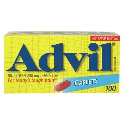 Advil Ibuprophen 200mg - 100 Caplets - Simpsons Pharmacy