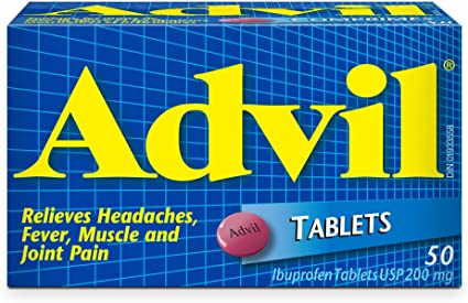 Advil Ibuprofen 200mg - 50 Tablets - Simpsons Pharmacy