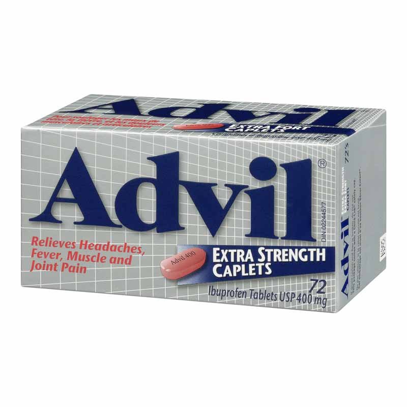 Advil Extra Strength Caplets 72's - Simpsons Pharmacy