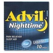 Advil Nighttime Pain Reliever & Sleep Aid LiquiGels - 10 Capsules - Simpsons Pharmacy