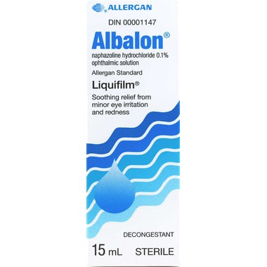 Albalon Liquifilm Eye Irritation Relief - 15mL - Simpsons Pharmacy