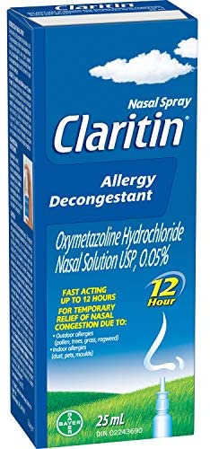 Claritin Allergy Decongestant Nasal Spray - 25mL - Simpsons Pharmacy