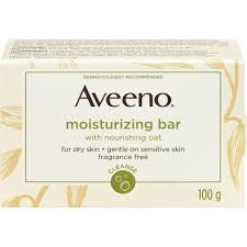 Aveeno Moisturizing Soap Bar with Nourishing Oat - 100g - Simpsons Pharmacy