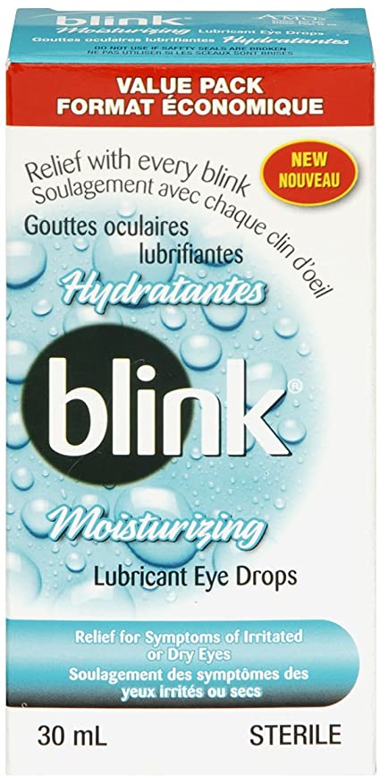 Blink Intensive Moisturizing Lubricant Eye Drops - 30mL - Simpsons Pharmacy