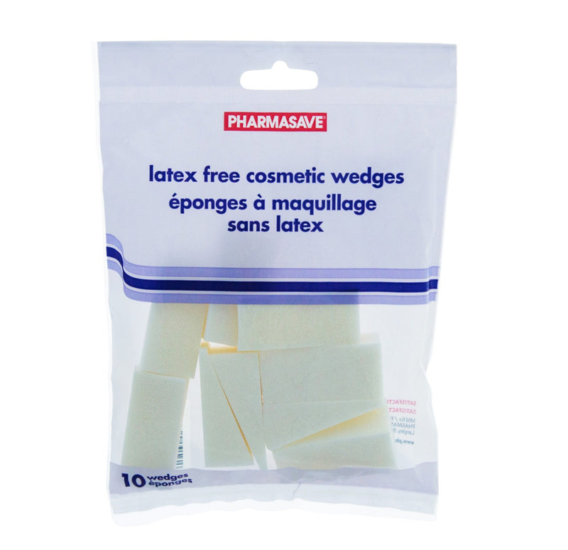 Pharmasave Cosmetic Wedges Latex Free - 10 - Simpsons Pharmacy