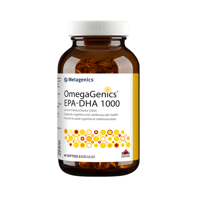 OmegaGenics EPA-DHA 1000 60 softgels Metagenics - Simpsons Pharmacy