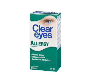 Clear Eyes Allergy Eye Drops - 15mL - Simpsons Pharmacy
