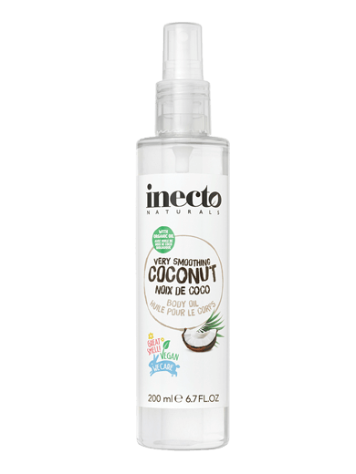 INECTO COCONUT VERY SMOOTHING BODY OIL 200ML - Simpsons Pharmacy
