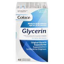 Colace glycerin suppositories 48 count - Simpsons Pharmacy