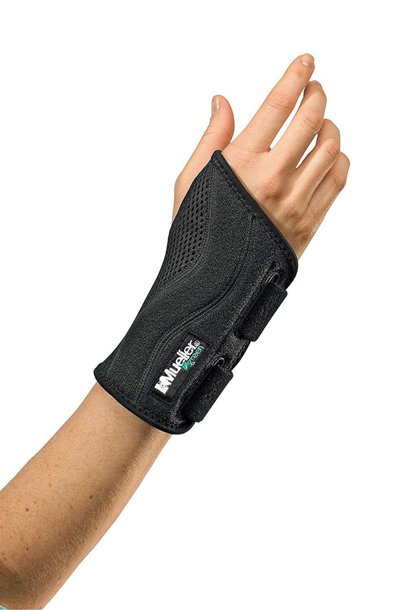 MUELLER WRIST STABILIZER RIGHT GREEN SM/MD - Simpsons Pharmacy
