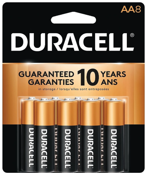 Duracell AA8 Batteries - 8 Pack - Simpsons Pharmacy