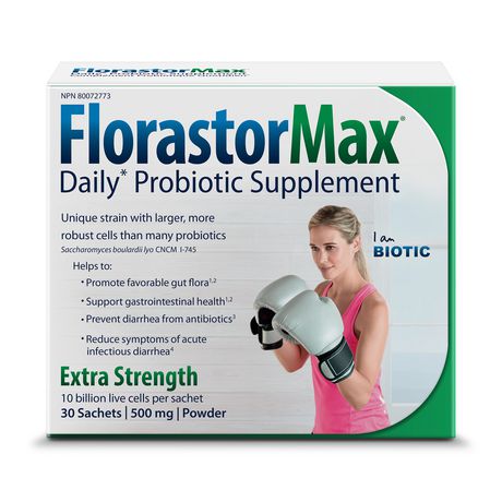 FlorastorMax Extra Strength Digestive Probiotic 500g - 30 Sachets - Simpsons Pharmacy