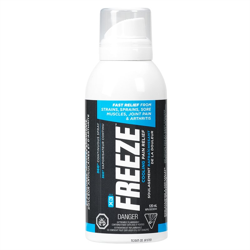 Freeze Pain Relief Continuous Spray - 120mL - Simpsons Pharmacy