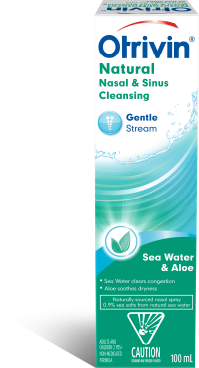 Otrivin Natural Nasal & Sinus Cleansing Sea Water & Aloe - Gentle Stream - 100mL - Simpsons Pharmacy