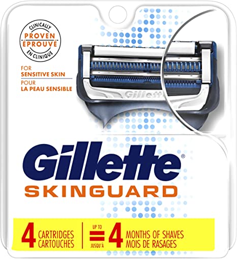 Gillette Skinguard Cartridges - 4 Cartridges - Simpsons Pharmacy