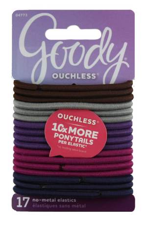 Goody Ouchless Hair Ties Earth Tones for Medium Hair- 24 Pieces - Simpsons Pharmacy