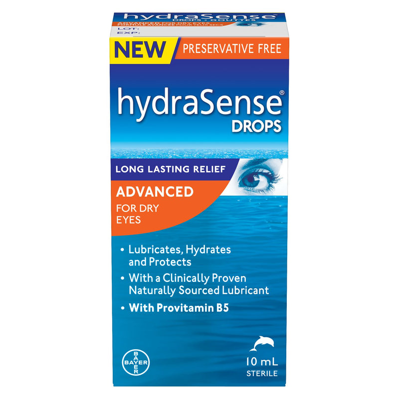 Hydrasense Advanced Eye Gel Drops For Dry Eyes - 10mL - Simpsons Pharmacy